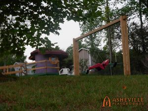 Very special mushroom house! - Asheville Playgrounds
